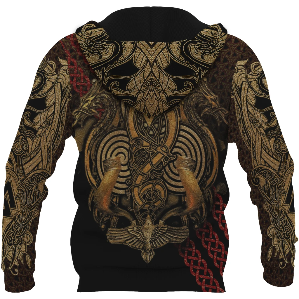 Awesome hoodie 3d all print Viking God Of War Hoodie for Men and Women NQ0036