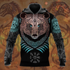 Awesome hoodie 3d all print Viking Bear Hoodie for Men and Women, T-Shirt, Zip Hoodies, Sweatshirt NQ151