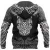 Awesome hoodie 3d all print Viking odinn for Men and Women, Zip Hoodies, Sweatshirt NQ191