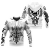 Awesome hoodie 3d all print Vikings Wolves- Black &amp; White for Men and Women, T-Shirt, Zip Hoodies, Sweatshirt NQ420