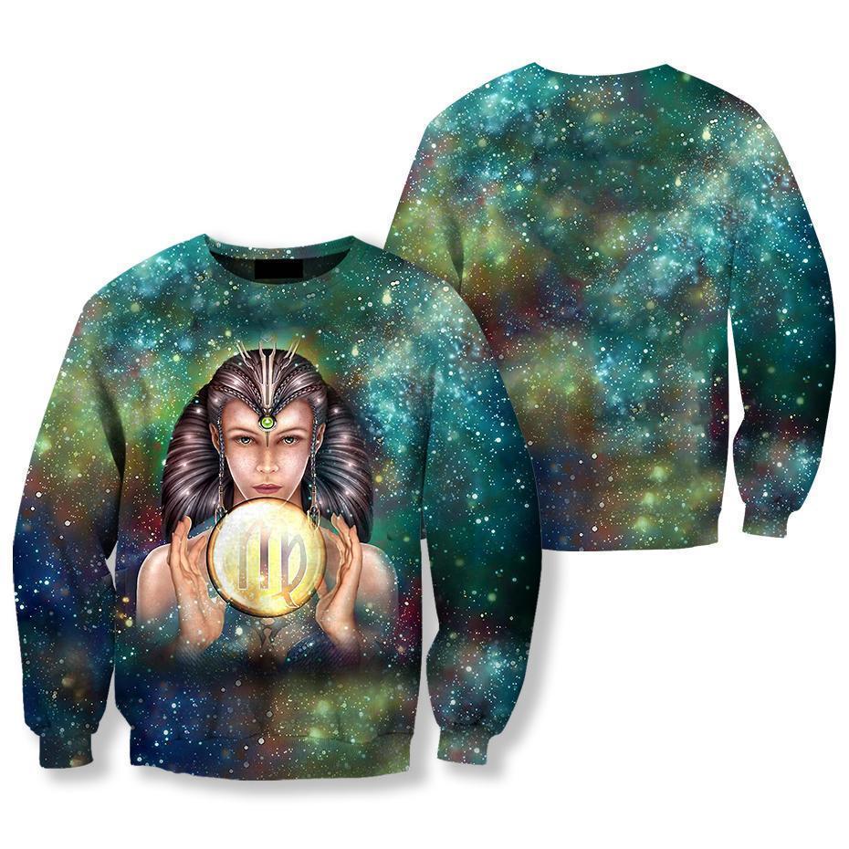 All Over Printed Virgo Hoodie