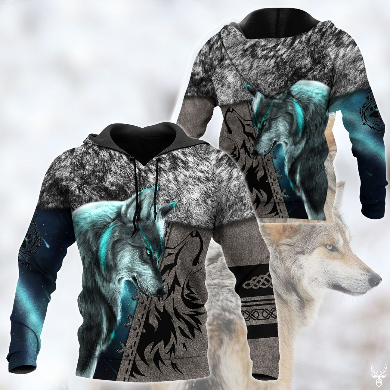 Awesome hoodie 3d all print  Wolf Hoodie for Men and Women, T-Shirt, Zip Hoodies, Sweatshirt NQ272