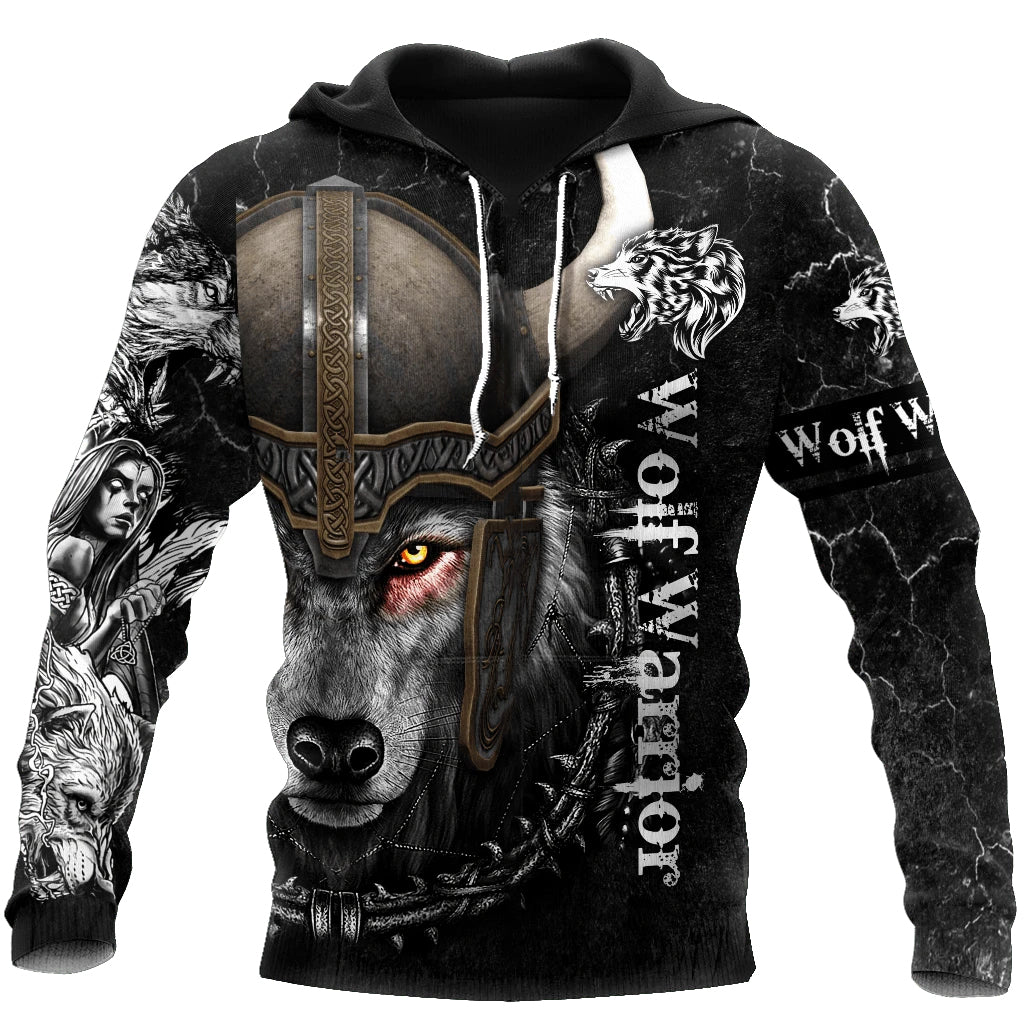 Awesome hoodie 3d all print Wolf W for Men and Women, T-Shirt, Zip Hoodies, Sweatshirt NQ321