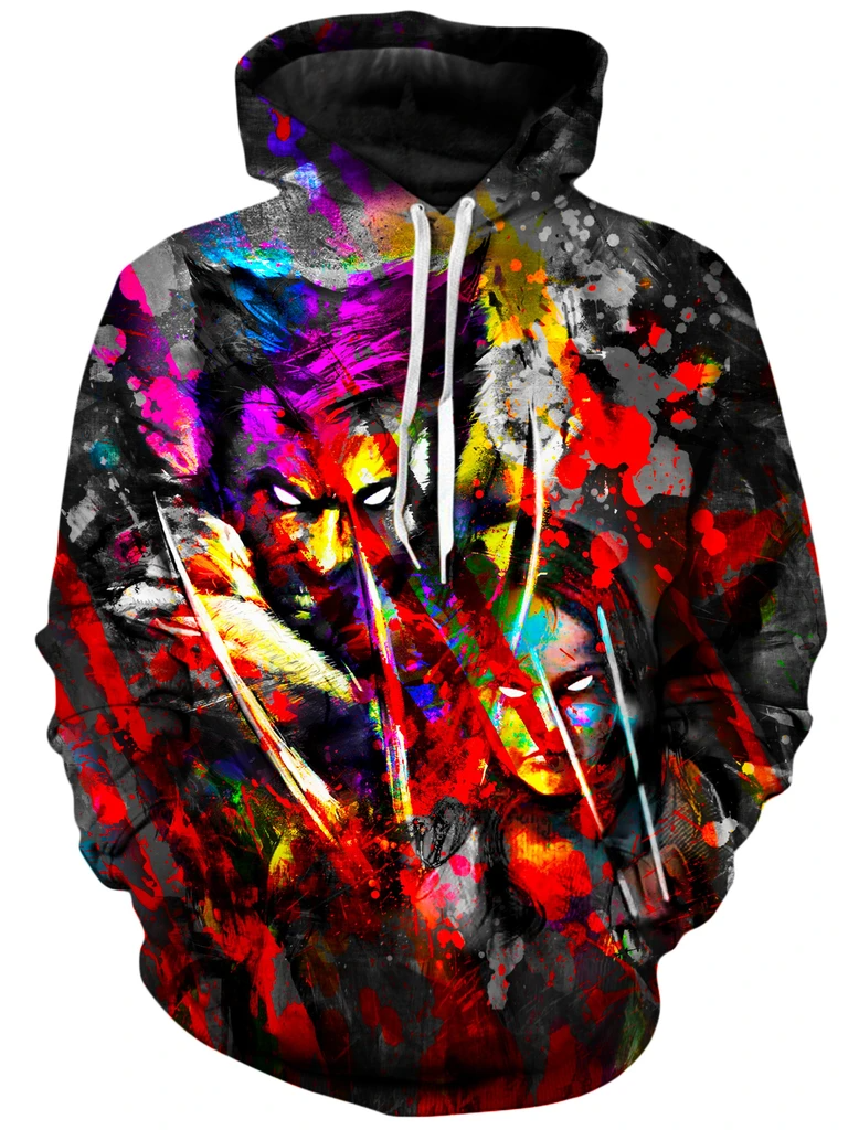 Awesome hoodie 3d all print WOLVERINE Hoodie, ZOMBIE HOODIE NQ00103