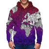 Awesome hoodie 3d all print WORLD MAP Light hoodie for Men and Women, T-Shirt, Zip Hoodies, Sweatshirt NQ220