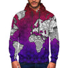 Awesome hoodie 3d all print WORLD MAP Light hoodie for Men and Women, T-Shirt, Zip Hoodies, Sweatshirt NQ220