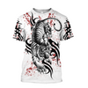 Awesome hoodie 3d all print White Tiger Tattoo for Men and Women, T-Shirt, Zip Hoodies, Sweatshirt NQ188