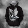 3D All Over Print White Eagle