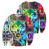 Awesome hoodie 3d all print Wolf for Men and Women, T-Shirt, Zip Hoodies, Sweatshirt NQ417