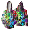 Awesome hoodie 3d all print Wolf for Men and Women, T-Shirt, Zip Hoodies, Sweatshirt NQ417