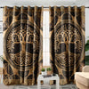 Awesome hoodied Yggdrasil Viking Tree Of Life Printed 3D Grommet Window Curtains NQC0041