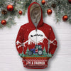 Awesome Hoodie Christmas Farmer for Men and Women HBC330