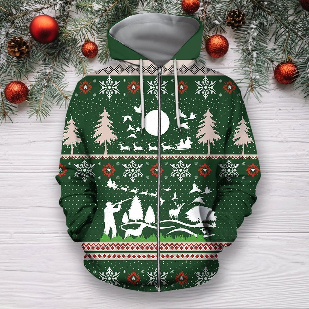 Awesome Hoodie Hunting Christmas for Men and Women HBC347