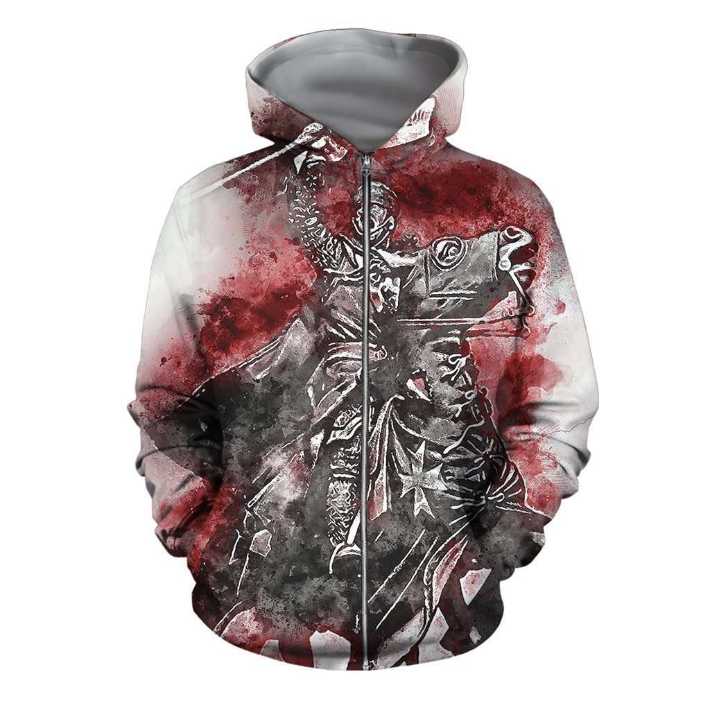 3D All Over Printed Templar Shirts
