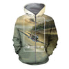 3D All Over Printed Resistance aircraft Shirt