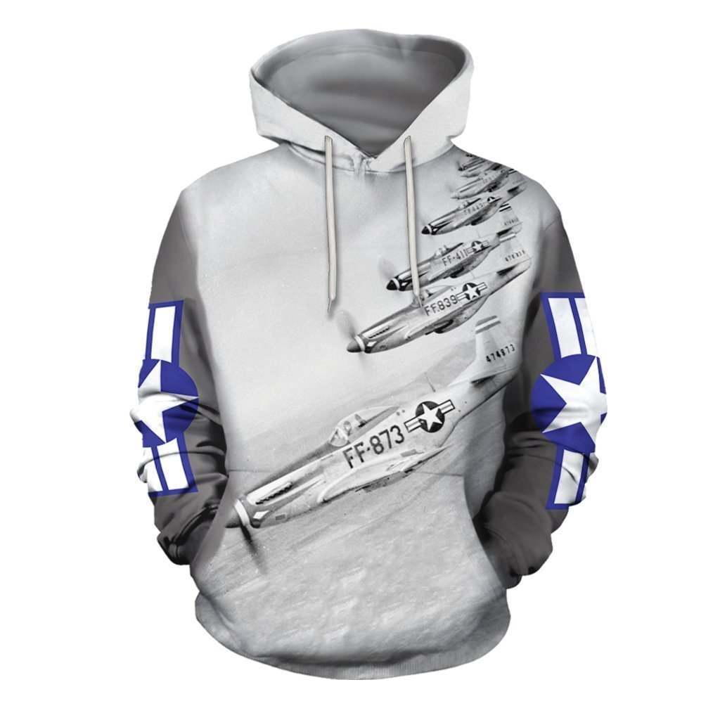 3D All Over Printed Resistance aircraft Shirt2