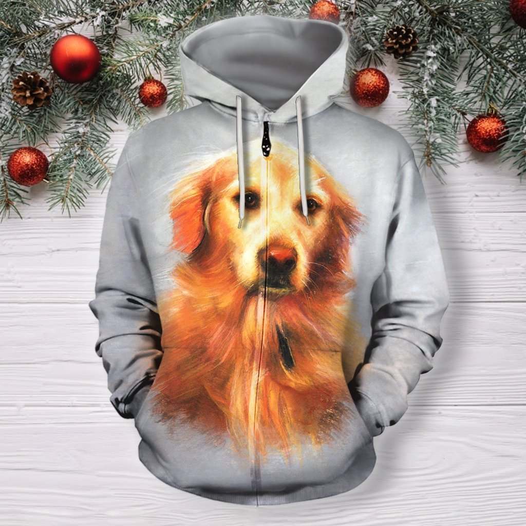 3D All Over Print Yellow Dog Shirts