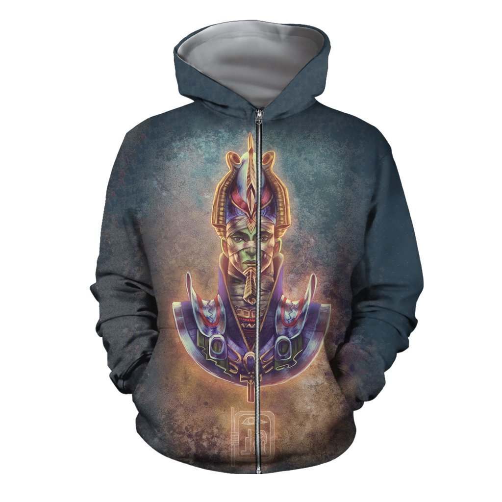3D All Over Print Osiris God Hoodie