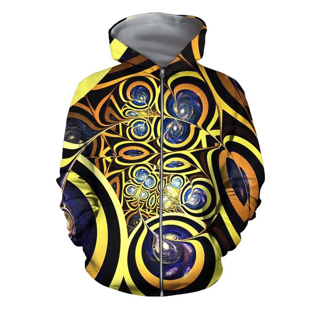 3D All Over Print Horus Eyes Motif Hoodie
