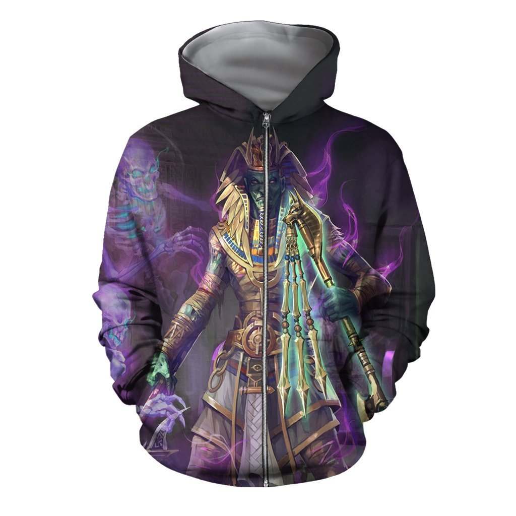 3D All Over Print Osiris Egyptian God Hoodie