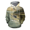 3D All Over Printed Resistance aircraft Shirt