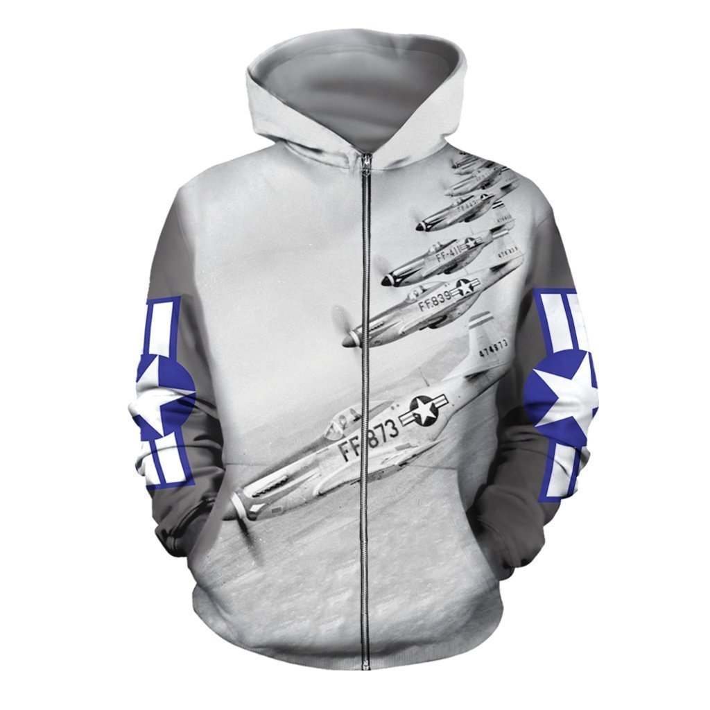 3D All Over Printed Resistance aircraft Shirt2