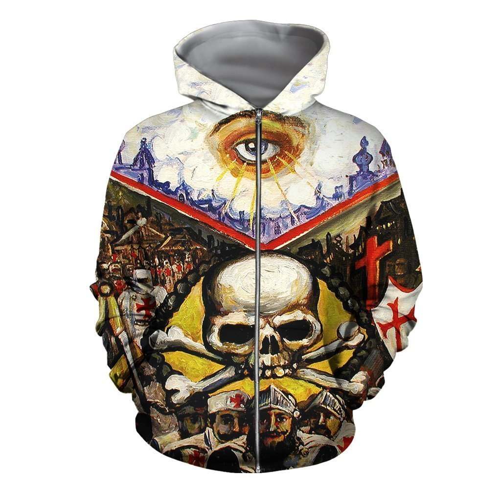 3D All Over Printed Templar Shirts