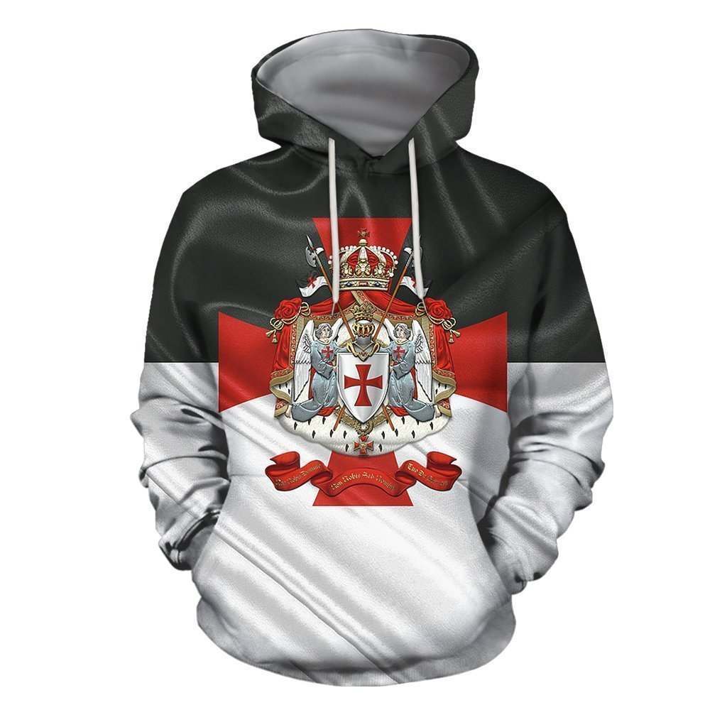 3D All Over Printed Templar Logo