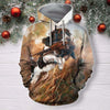 3D All Over Print Hunting Dog Pheasant Hoodie