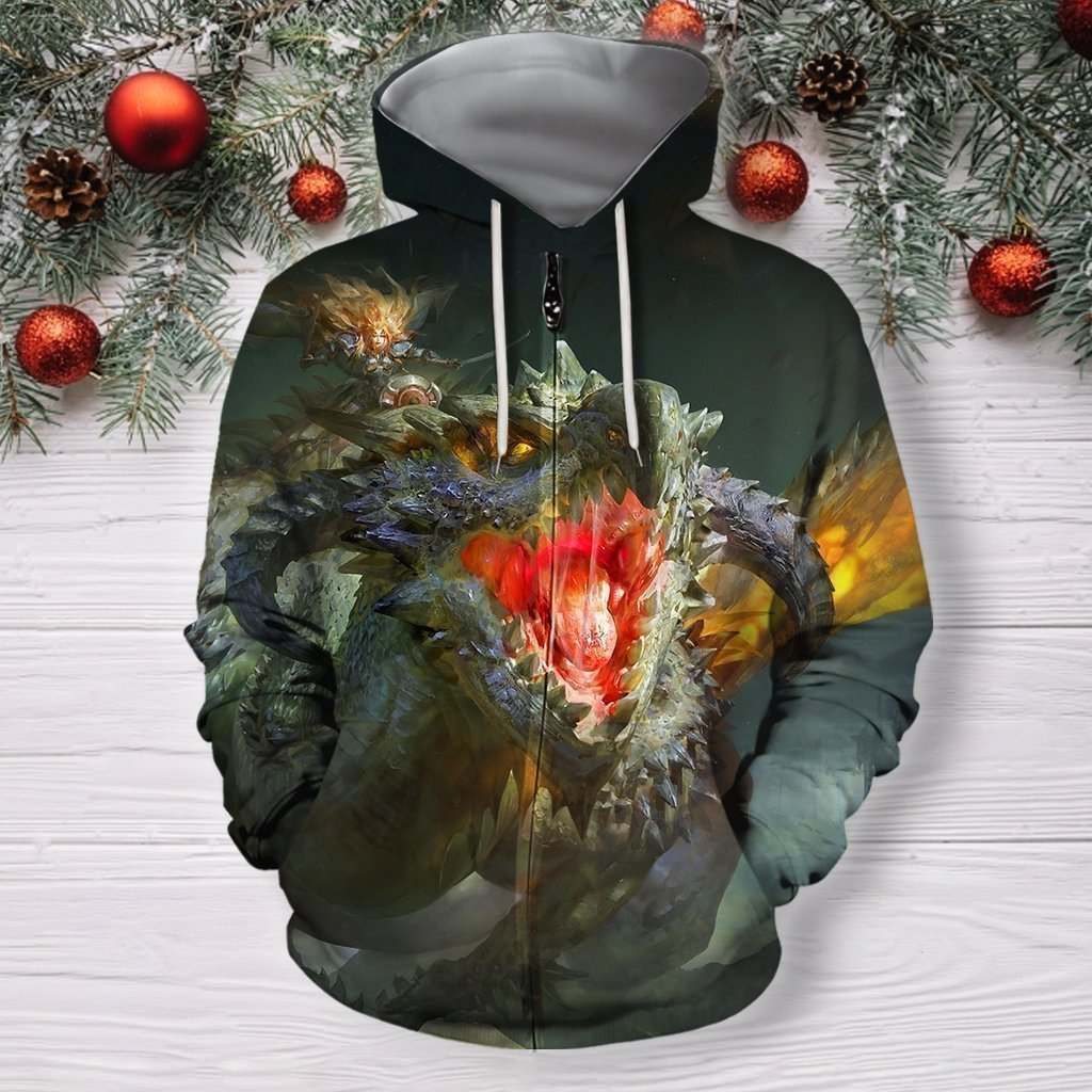 3D All Over Printing Dragon Wings Shirts