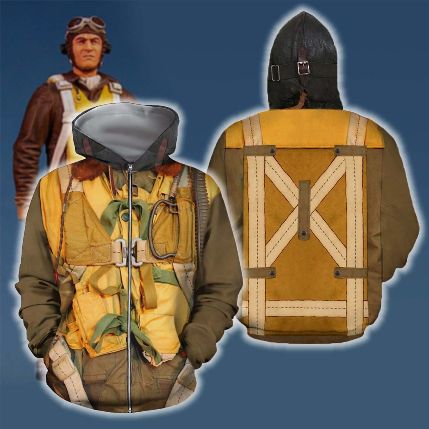 3D All Over Printed Soldier Shirt2