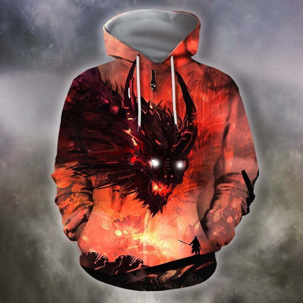 3D All Over Print Dragon 3 Shirts
