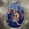3D All Over Print Snowy Owl Shirts