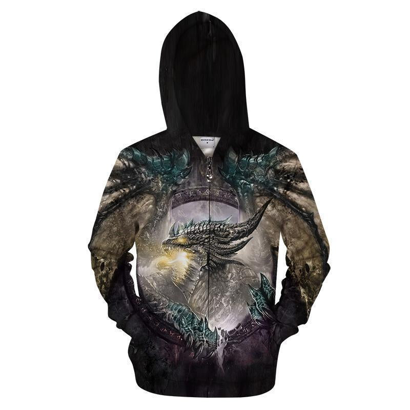 3D All Over Print Dragon Shirt & Short