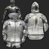 3D All Over Printed Knight Armor Tops