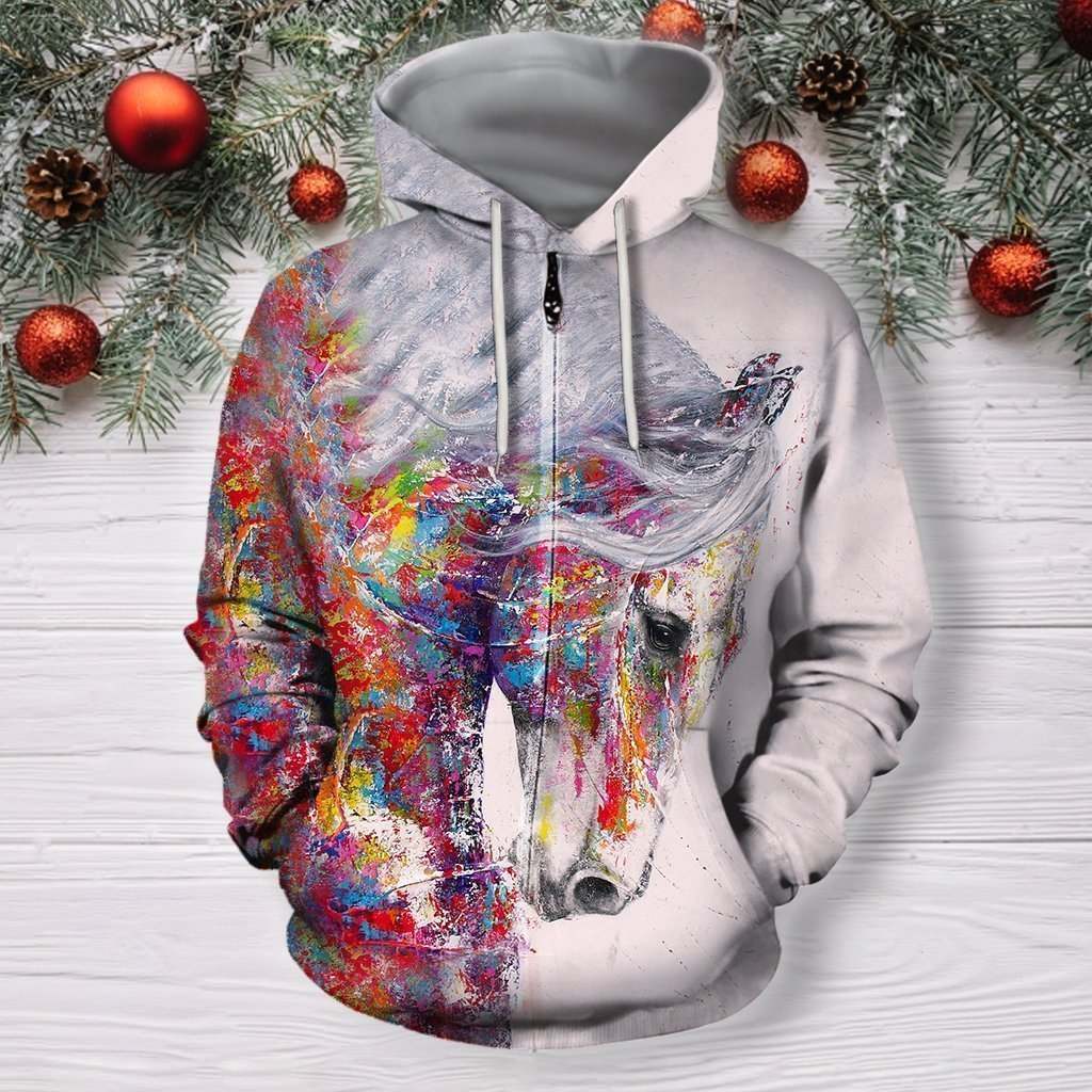 3D All Over Print Horse Art Shirts
