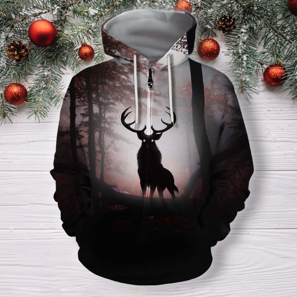 3D All Over Print Deer Shadow Shirts