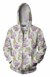 All Over Printing Cactus Have violet Flower Shirt