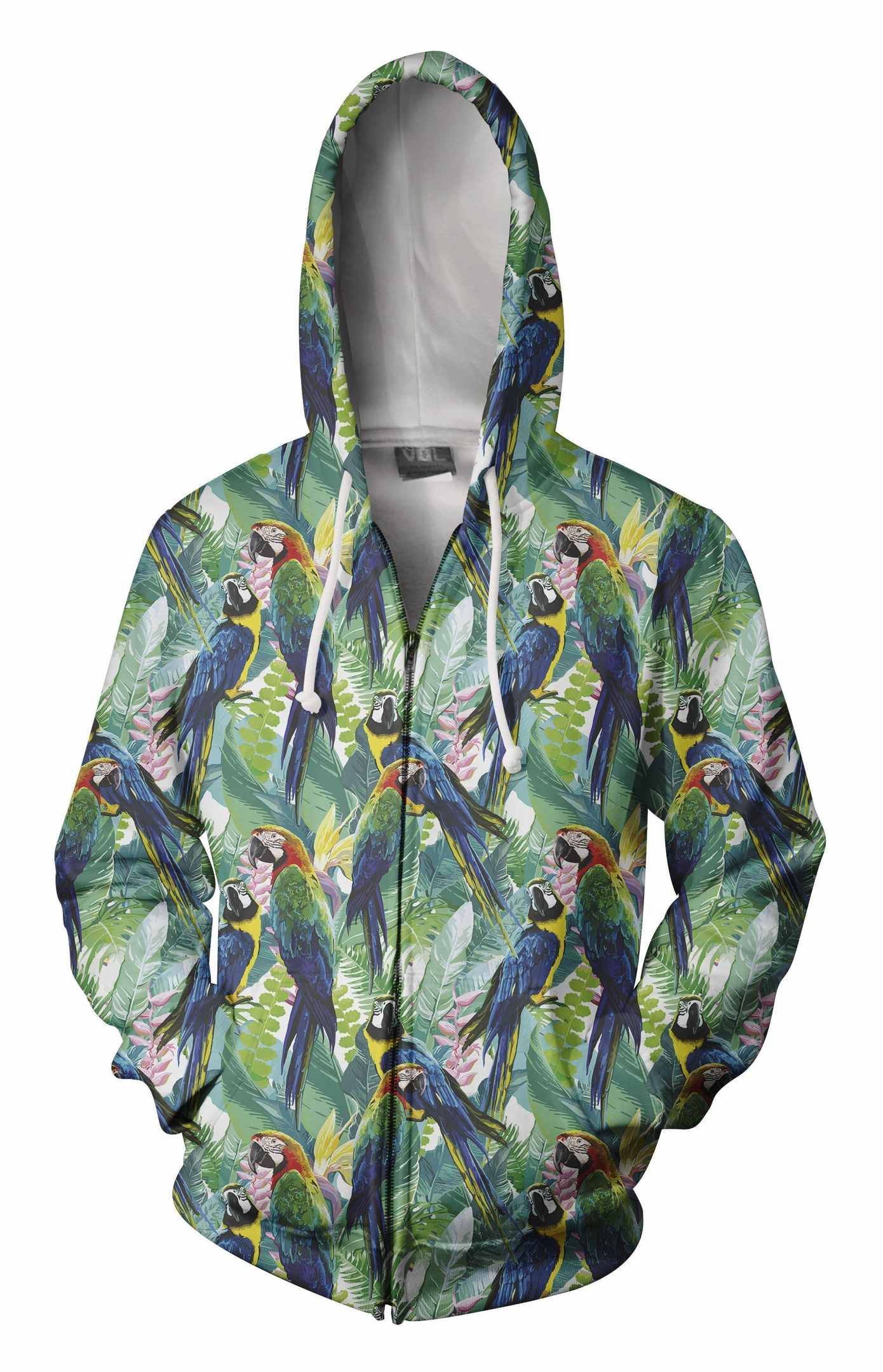 3D All Over Printing Macaw Parrot Shirt