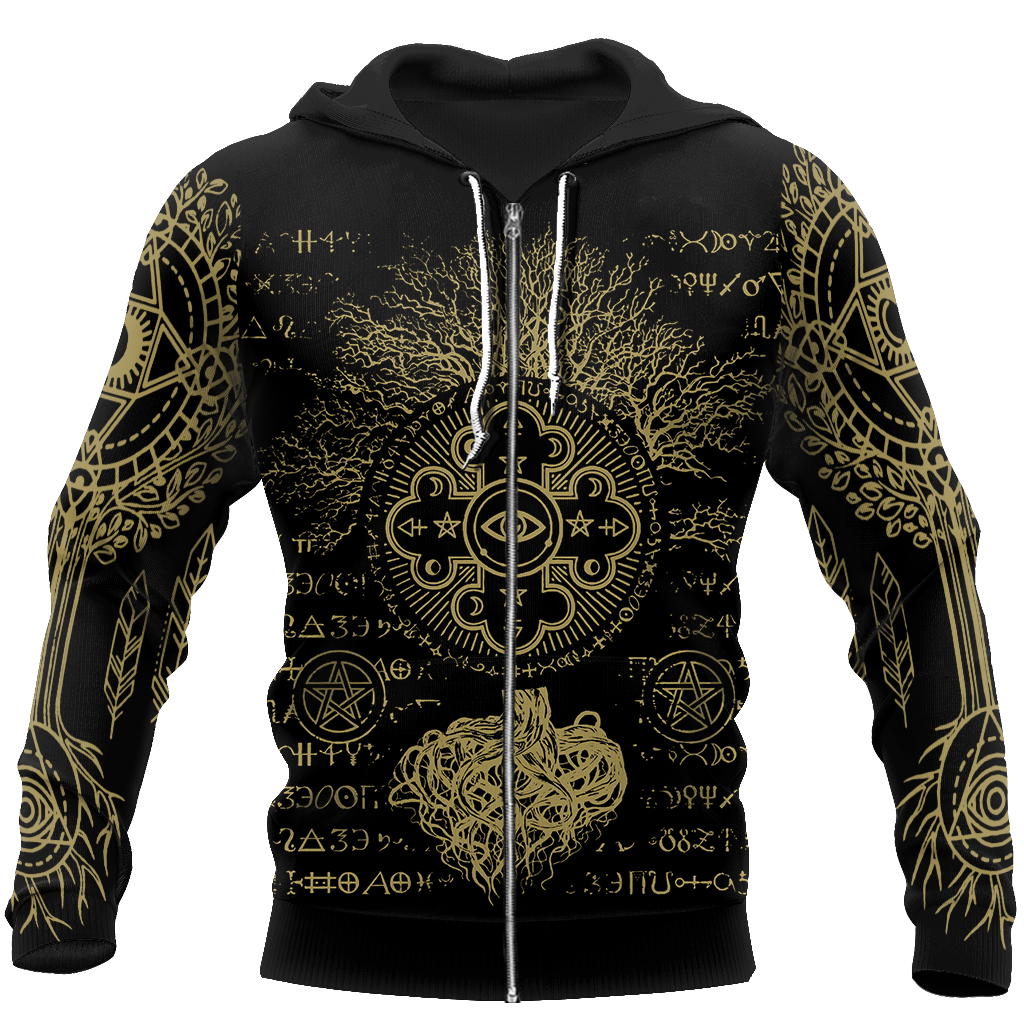 Awesome Hoodie 3D All Over Print Alchemy World Tree for Men and Women Hoodie, T-Shirt, Zip Hoodies, Sweatshirt DC073