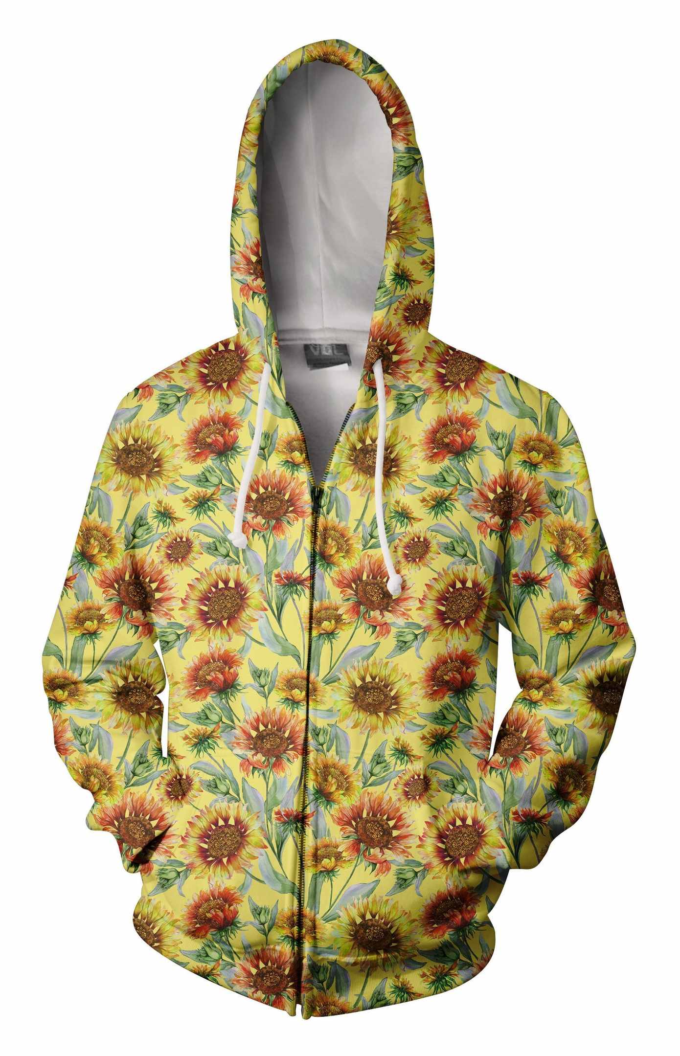3D All Over Printing Sunflower Shirt