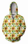 All Over Printing Beautiful Sunflowers Shirt