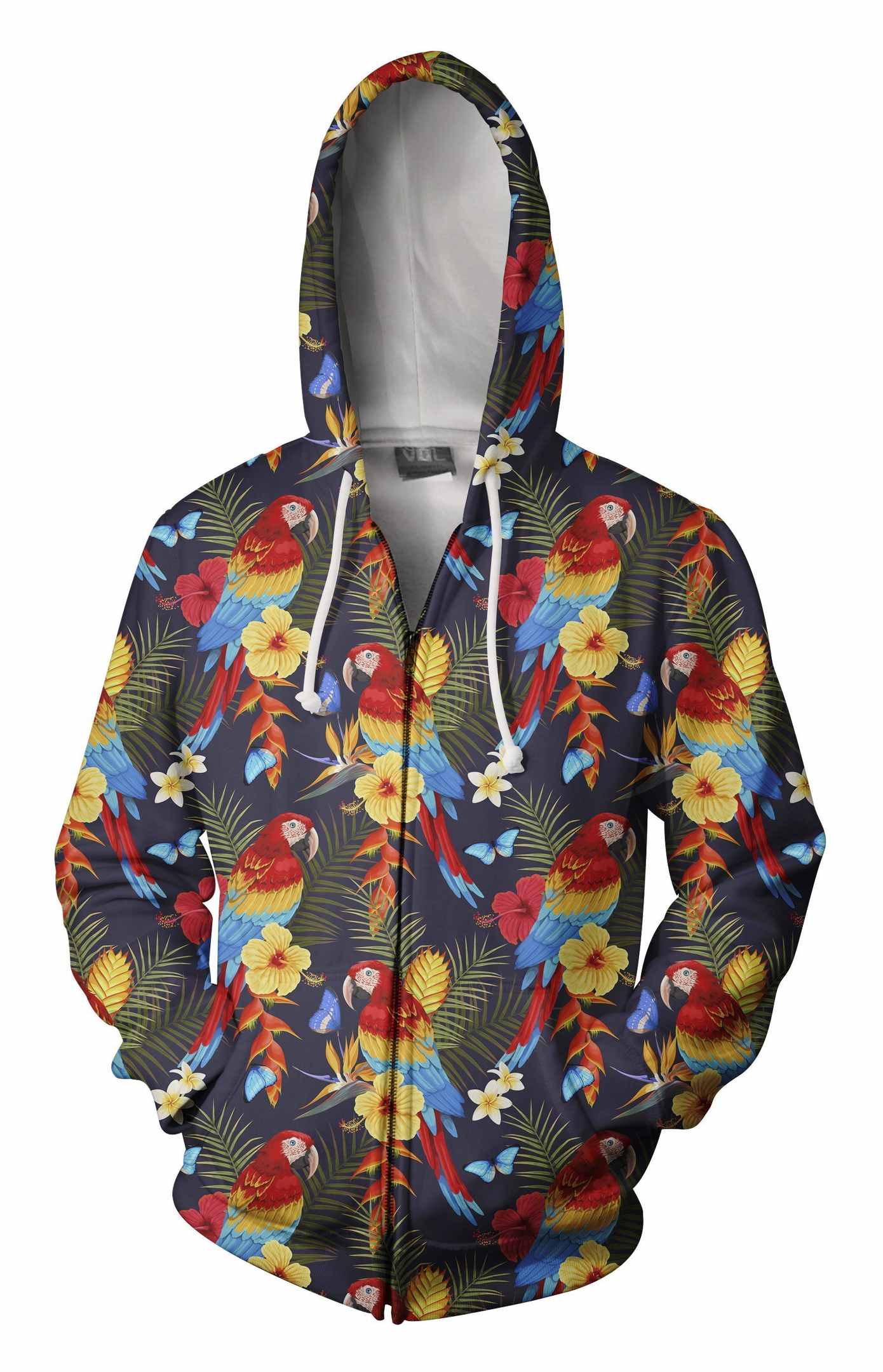 3D All Over Printing Greenwing Macaw Shirt