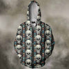 3D All Over Print The Skull Hoodie