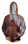 3D All Over Printing Beautiful Red Horse Shirts