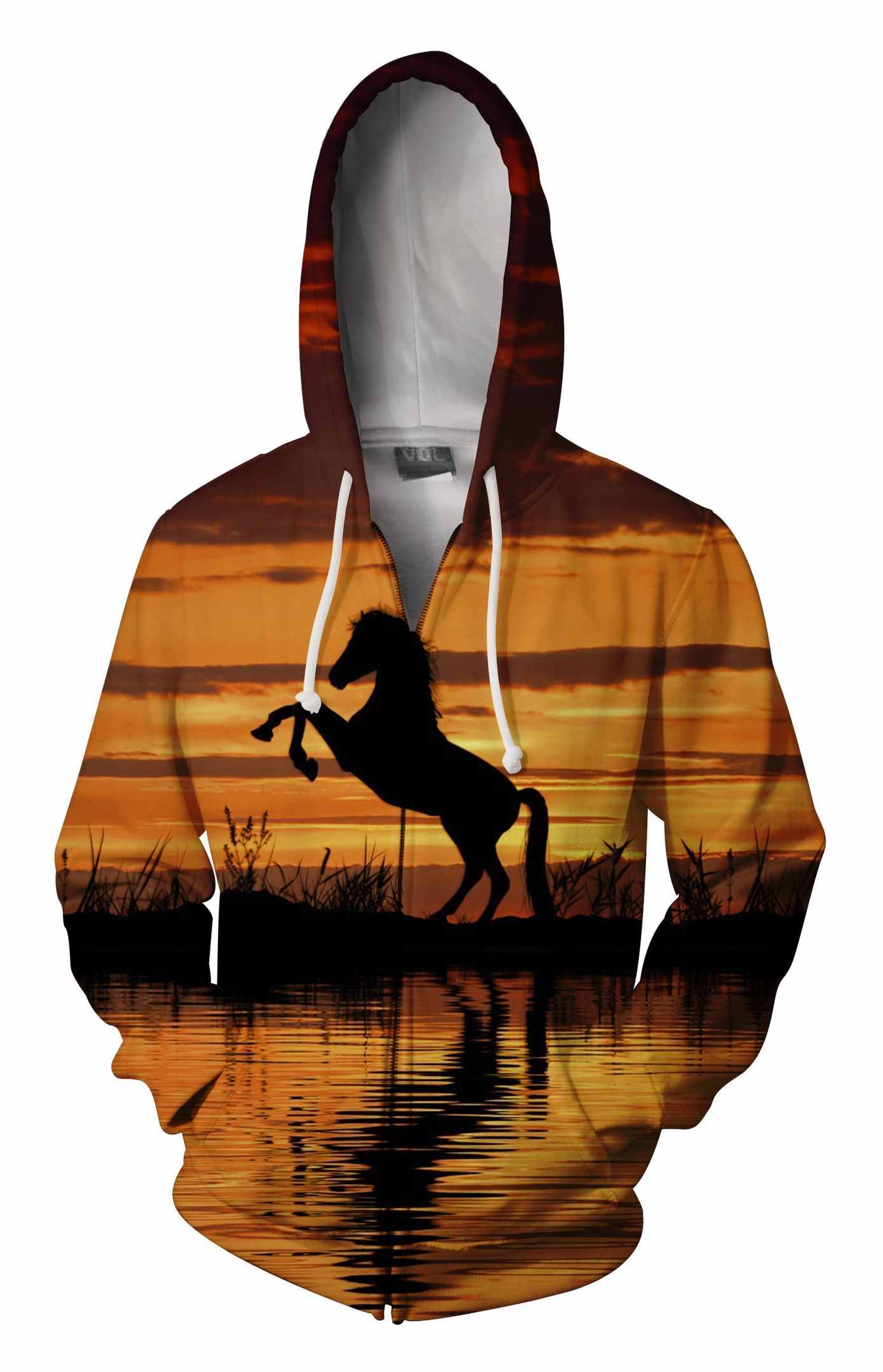3D All Over Print Horse Sunset Shirts