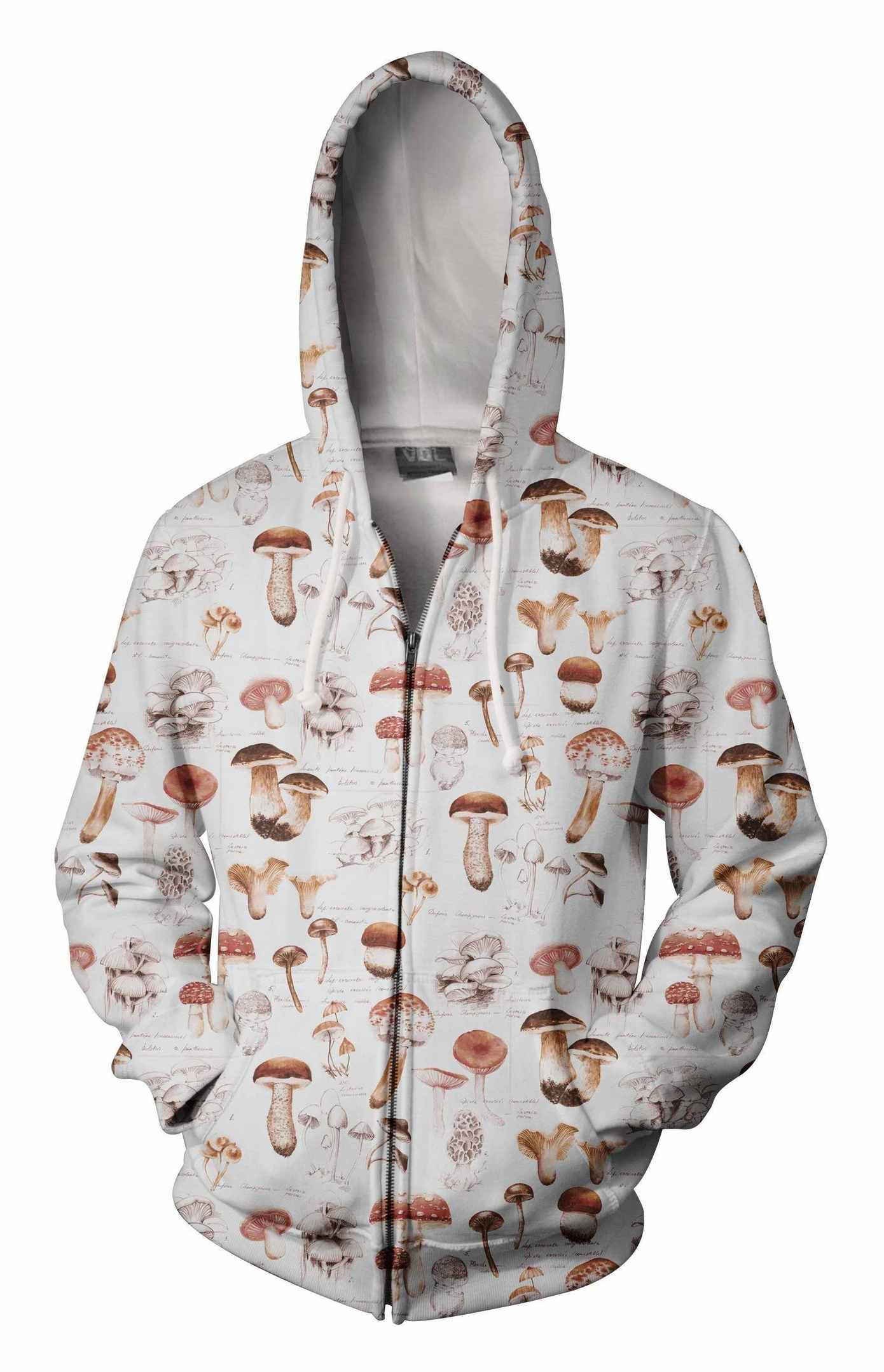 3D All Over Printing Cute Pink Mushroom Shirt