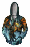 3D All Over Print Flying Dragon Shirt