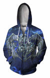 3D All Over Printing  Dragon Shirts