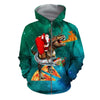 3D All Over Printed Santa Shirts and Shorts